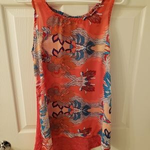 Beautiful coral tank top